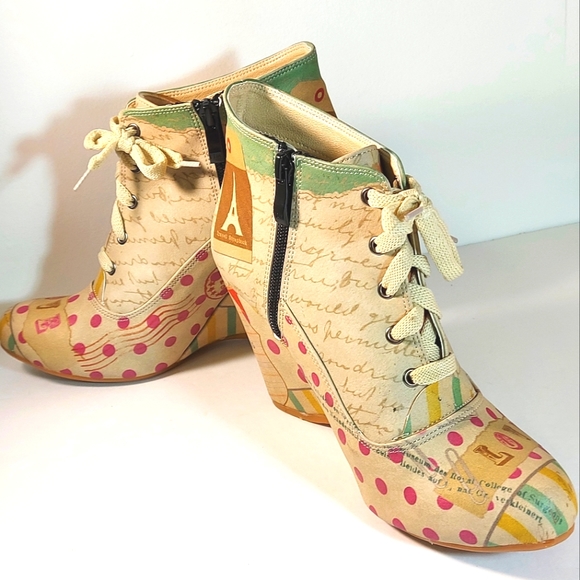 Steam Punk Paris Ankle Boots, Size EU38 - Picture 3 of 16